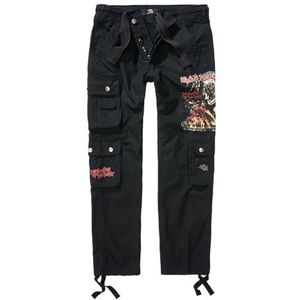 Brandit Iron Maiden Pure Vintage Slim Pants NOTB, kleur: zwart, maat: 4XL, zwart, 4XL