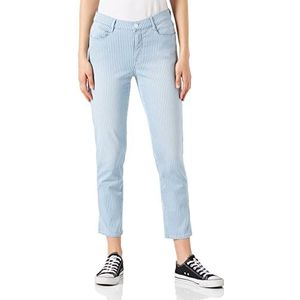 BRAX Mary S Indigo Stripes Slim Jeans voor dames, Used Light Blue., 36W x 32L