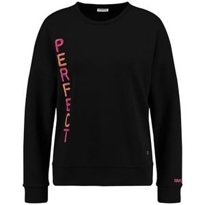 KEYLARGO Perfect rond sweatshirt voor dames, zwart (1100), XS