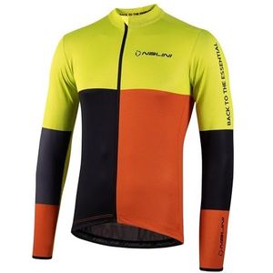 Nalini - NEW LS COFFEE JERSEY - Fietsshirt - Zwart - Lange Mouwen