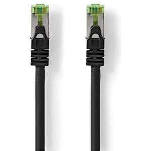 Nedis CCGP85420BK30 Cat 7 kabel | PiMF | RJ45 stekker | RJ45 stekker | 3.00 m | rond | LSZH | zwart | plastic zak