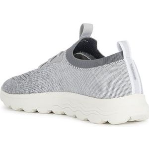 Geox U SPHERICA D Sneakers voor heren, grijs/LT Grey, 43 EU, Grey Lt Grey., 43 EU