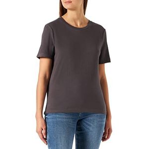 TOM TAILOR Dames Basic T-shirt 1032703, 15417 - Evident Anthracite, M