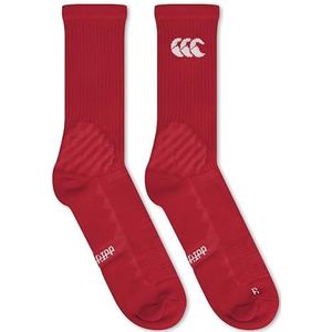 Canterbury Heren Britse en Ierse Lions Crew Training Grip Sokken, Red Dahlia, L