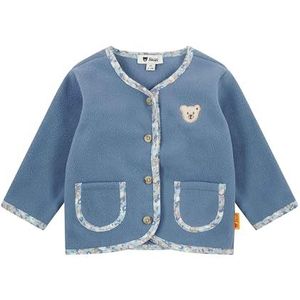 Steiff stonewash, fleecejack, outdoorjas van fleece, zacht en comfortabel, wasmachinebestendig, stonewash, 56