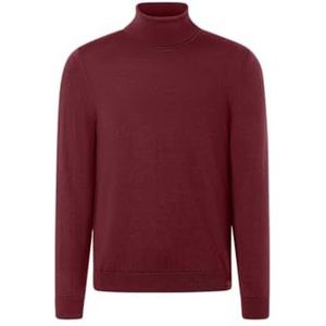 Maerz Pullover met col, 1/1 mouw, dark berry, 56 NL