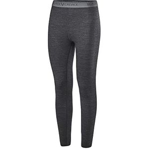 Black Crevice Merino onderbroek voor dames, hoogwaardig merino-ondergoed voor dames, merinowol, 70% merinowol en 30% PES, temperatuurregulerende merino onderbroek voor dames, antraciet/grijs, 40
