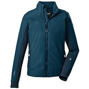 killtec dames Softshelljack met opstaande kraag KOW 102 WMN SFTSHLL JCKT, dark turquoise, 42, 38592-000