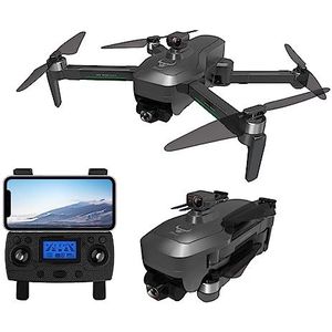 LUXWALLET Skyline Ultra Instinct - Drone met LAOS (Laser Obstacle Avoidance) - Professionele 4K Video WiFi - 2-Axis Gimbal Luchtfotografie - 3500M - 2-Axis Gimbal + EIS Stabilizer - Donkergrijs
