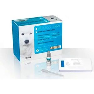 ZOETIS - Witness Lepto 5 Test - Diagnostisch Hulpmiddel - Snelle Detectie