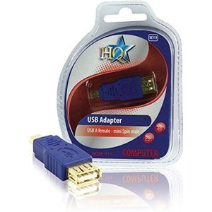 HQ Standard USB-adapter A koppeling - 5-polig. mini stekker, HQSC-111