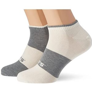 Levi's Unisex Adult Organic Cotton Sneakers, Grey Combo, 39-42 (2 stuks)