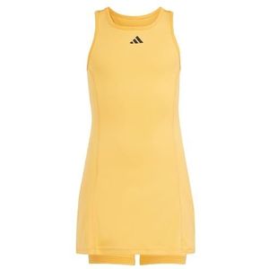 adidas Meisjes Club Tennis Dress, Hazy Orange, 13-14 Years