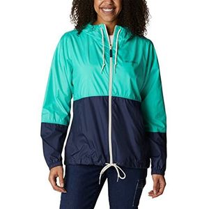 Columbia windbreaker dames, flash forward, Electric Turquoise/Nocturnal, XS