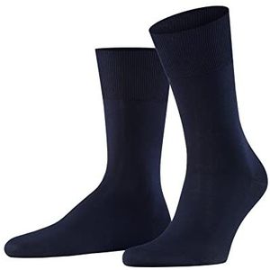 FALKE Heren Sokken Firenze M SO Katoen eenkleurig 1 Paar, Blauw (Dark Navy 6370), 45-46