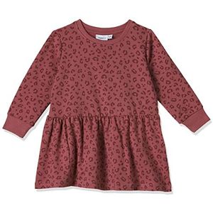 Name It Nmftekko LS Sweat Dress Noos jurk voor meisjes en meisjes, Deco Rose, 50