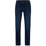BOSS Heren Re.Maine BC-C zwarte regular fit jeans van comfortabel stretch-denim, blauw, 36W x 32L