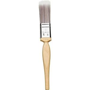 Fit For The Job Diamond DIY-verfkwast voor een soepele afwerking 25 mm van verf met emulsie-, glans- en matverf op muren, plafonds, meubels, hout en metaal