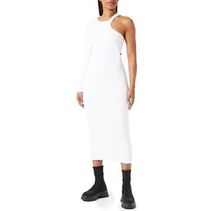 Replay Slimfit RIPP jurk voor dames, 001, wit, XL