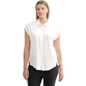 TOM TAILOR Damesblouse, 10315 - Whisper White, 46 NL