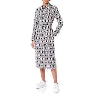 Seidensticker Dames regular fit blousejurk lange mouwen jurk, crème, 34, crème, 34