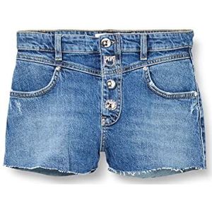 Pinko Accanita Denim shorts met mix shorts voor dames, Pjo_wassen medium helder, 25