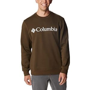 Columbia Heren Trek Crew, Olijfgroen, Csc-logo, M