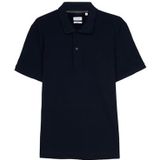 Seidensticker Heren slim fit poloshirt korte mouwen polo shirt, donkerblauw, M, donkerblauw, M