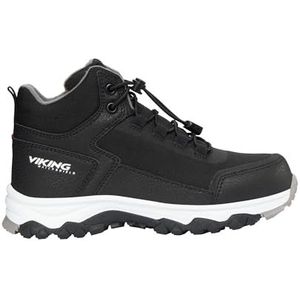 Viking Akkarvik Mid Warm WP SL - Sportschoenen - Zwart Graniet