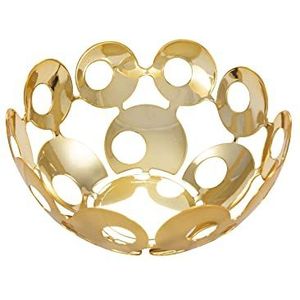 argentoè Optimale designkom met geëmailleerd goud, fruithouder, spuitzak (Ø 18 cm)