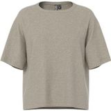 Pcbree Ss O-Neck Knit Noos Bc, Crockery., M