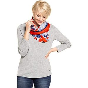 GINA LAURA Dames Oboot hals sweatshirt