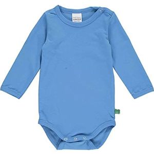 Fred's World by Green Cotton Baby Jongens Alfa L/S Body Base Layer, Happy Blue., 62 cm