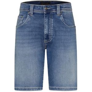 bugatti Heren 3138D-36674 jeansshorts, blauwgrijs 338, regular, blauwgrijs 338
