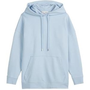 Marc O'Polo Dameshoodie van biologisch katoen, relaxed fit, Smooth Sky, XS
