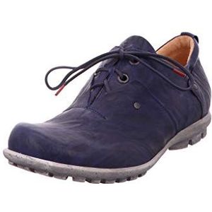 Think! Kong_484652 Derby's voor heren, Blauw indigo combi 90, 43.5 EU