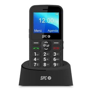 SPC - Fortune 2 - Mobiele Telefoon - Zwart - Grote Toetsen en Cijfers voor Senioren
