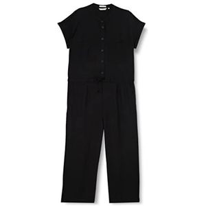 TOM TAILOR Dames linnen overall 1031369, 14482 - Deep Black, 34