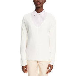 ESPRIT Dames 993EE1I307 trui, 110/OFF wit, M, 110, gebroken wit., M