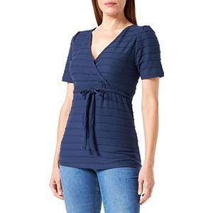 Noppies Dames Top Arua Nursing T-shirt met korte mouwen, Peacoat - P590, 38