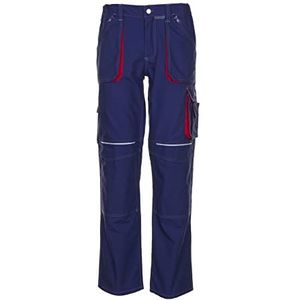 Planam werkbroek ""Basalt"" maat 50, marine/rood, 2822050