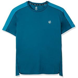 Dare 2b Discernible T-shirt Heren workout Gym and Running T-Shirt Q-Wic lichtgewicht gerecyclede stof met geurafstotende en reflecterende printdetails - Sport t-shirt