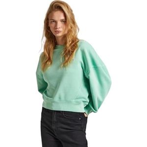 Pepe Jeans Dames Lynette Sweatshirt, Groen (Acid Menta Green), XL, Groen (Acid Menta Green), XL