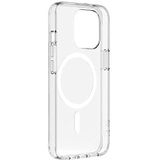 Belkin Beschermhoes met MagSafe voor iPhone 13 Pro, antimicrobiële coating, UV-bestendige materialen, geïntegreerde magneten en verhoogde randen om de camera te beschermen - Transparant
