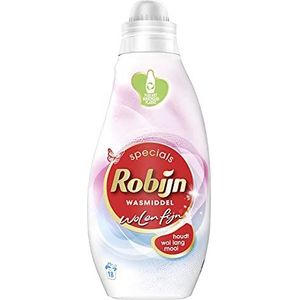 Robijn Specials Wol & Fijn Vloeibaar Wasmiddel, voor wol, zijde en fijne was, ook geschikt voor de handwas - 18 wasbeurten