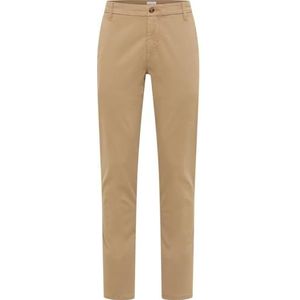 MUSTANG - Daytona - Five-pocketsbroek - Lichtbruin - Slim Fit