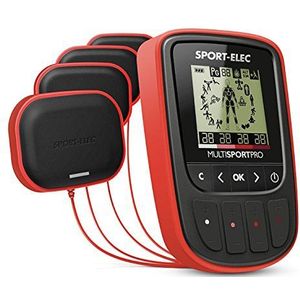 Sport Elec MSPRO4M Elektrische spiertrainingsapparaat, multisportpro,