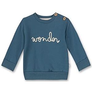 Sanetta Unisex baby 10783 sweatshirt, bluejeans, 62