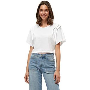 DESIRES Dames Jewel Tee T-shirt, wit, XL