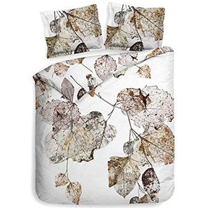 Heckett Lane Lin Duvet Cover, 100% Twill Cotton, Tawny Brown, 240 x 220 Cm, 1.0 Pieces